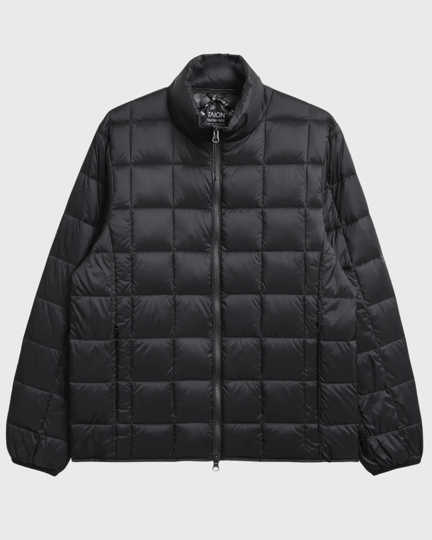 Giacca in pumino basic high neck