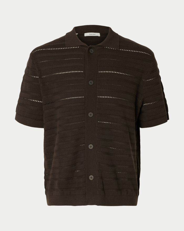 Cardigan t-shirt palle knit