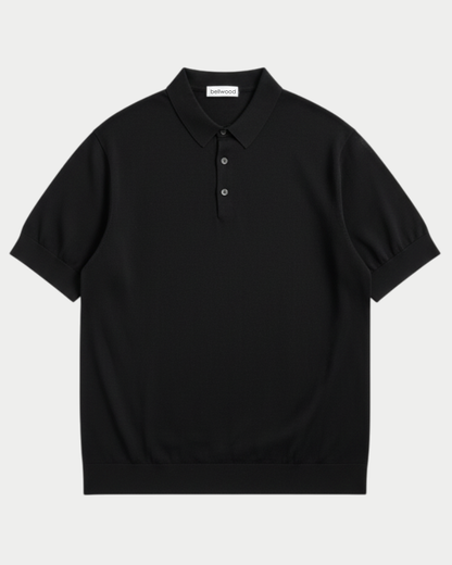 Polo in cotone pregiato