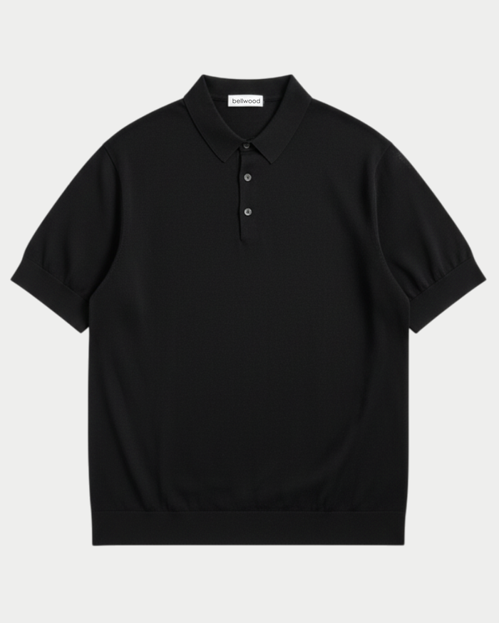 Polo in cotone pregiato