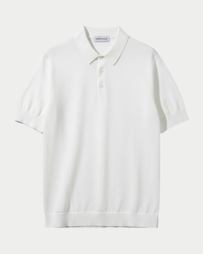 Polo in cotone pregiato
