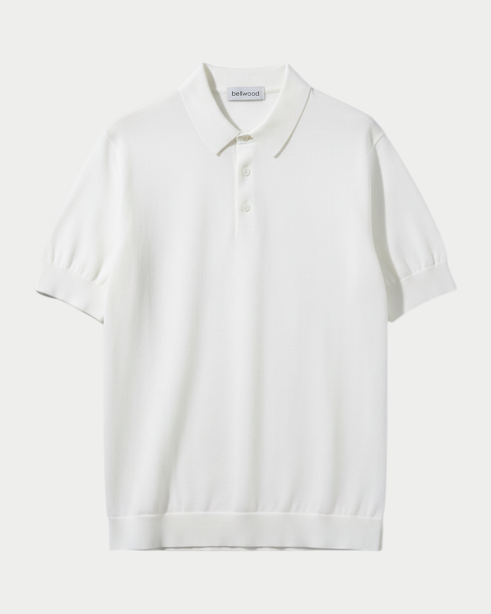 Polo in cotone pregiato