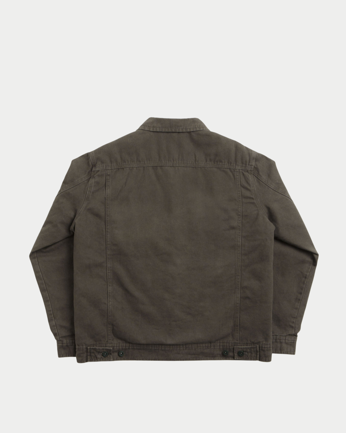 Lined trucker giacca