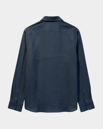 Camicia manico lungo in lino