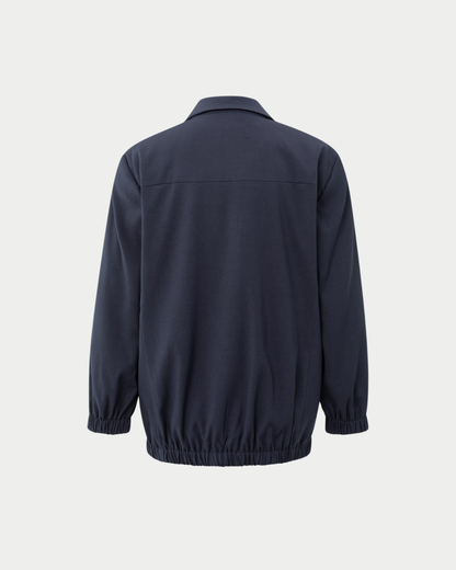 Woven loose fit blazer