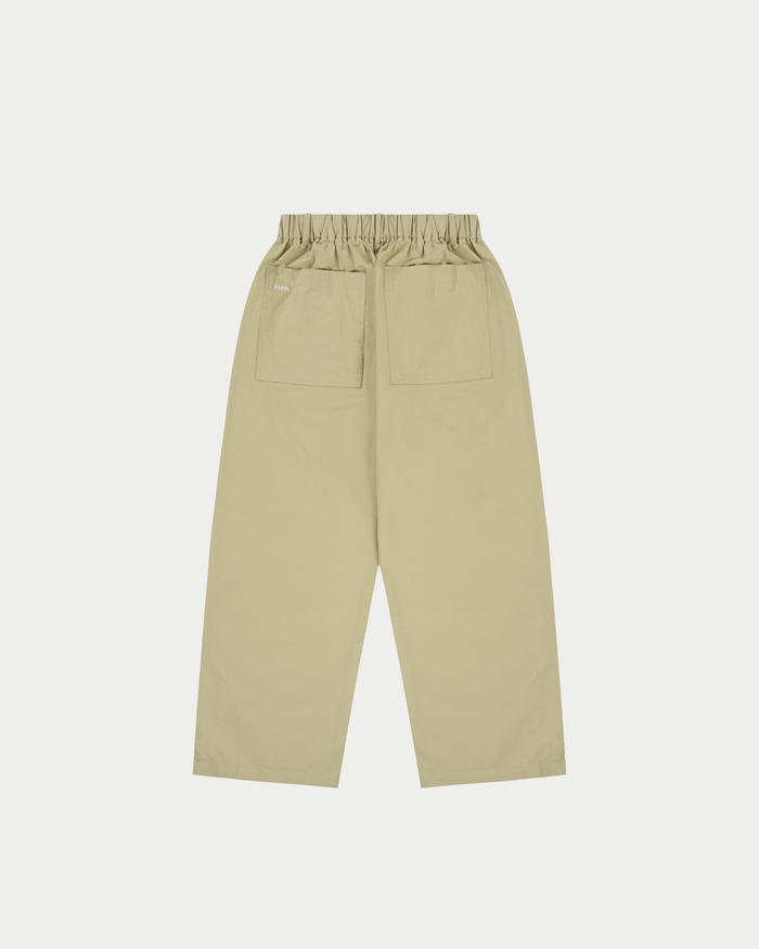 Pantaloni pintuck wide chino