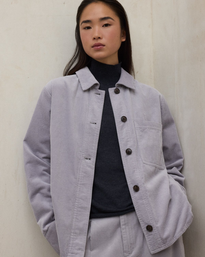 Camicia blazer in cotone biologico
