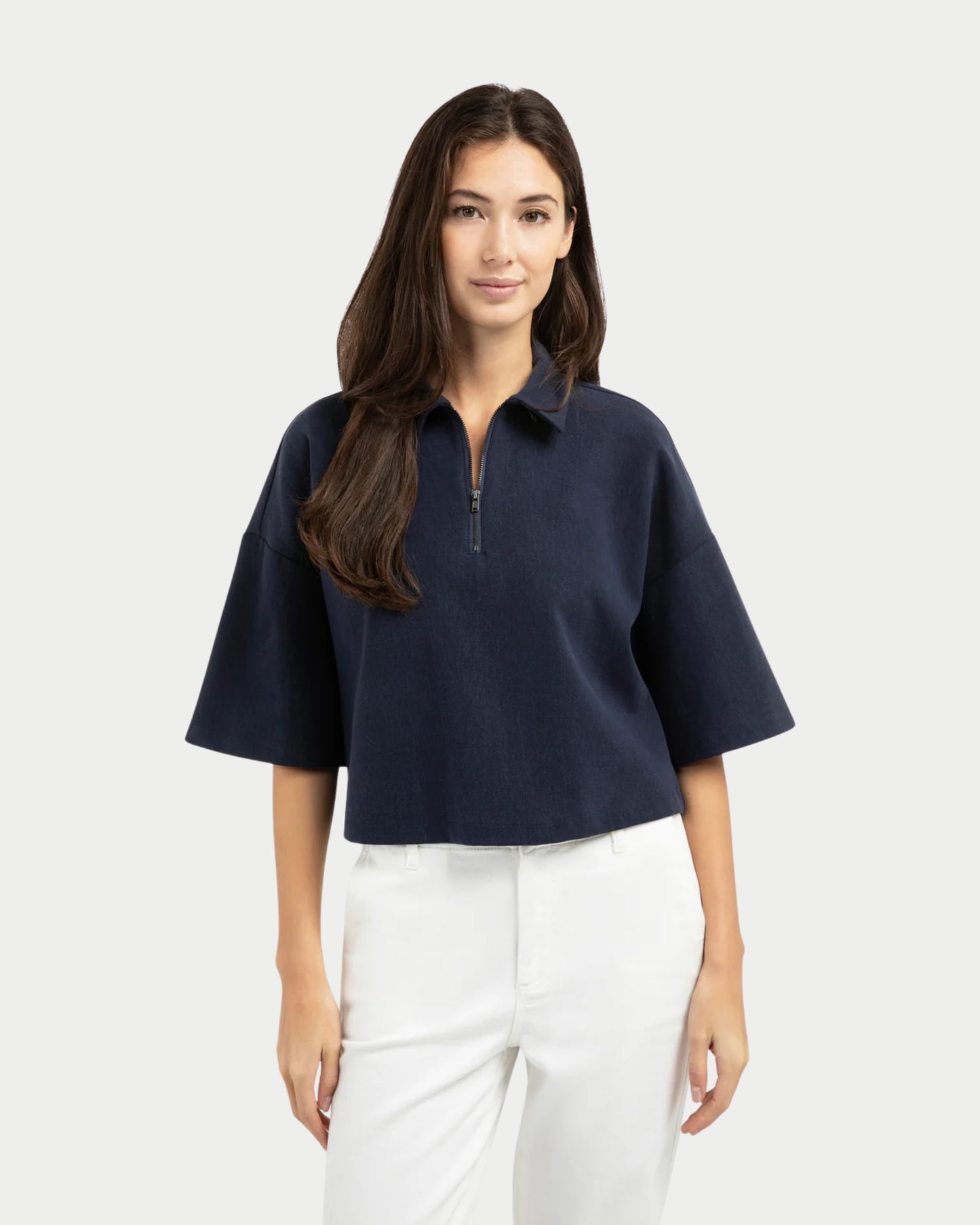 Polo t-shirt con maniche larghe