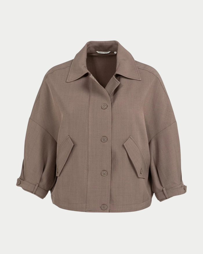 Giacca blazer con cintura regolabile