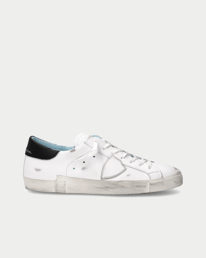 Sneaker bassa Prsx bianco e nero