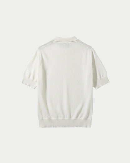 Buttonless Polo Shirt
