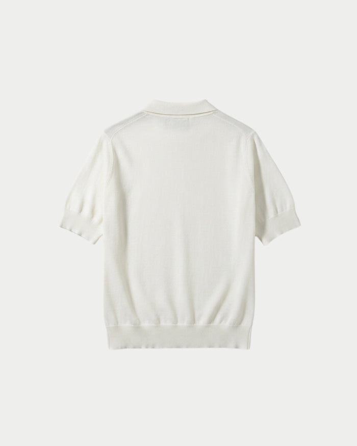 Buttonless Polo Shirt