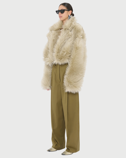 Faux Fur Jacket