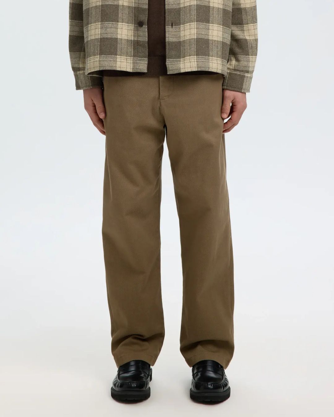 Pantaloni Loose Miles in Twill