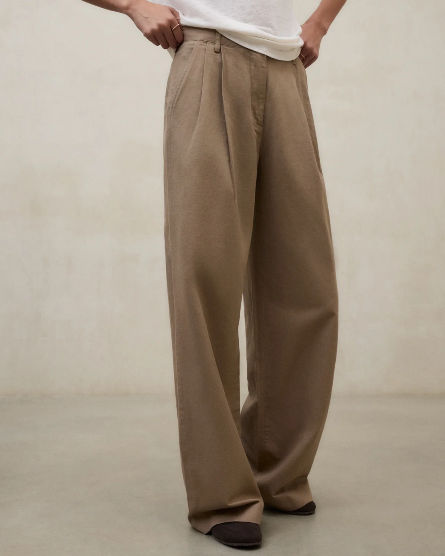 Pantaloni Miel linen