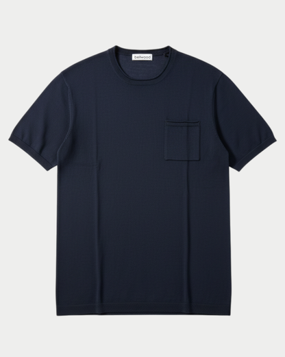 Cotton T-shirt with pocket