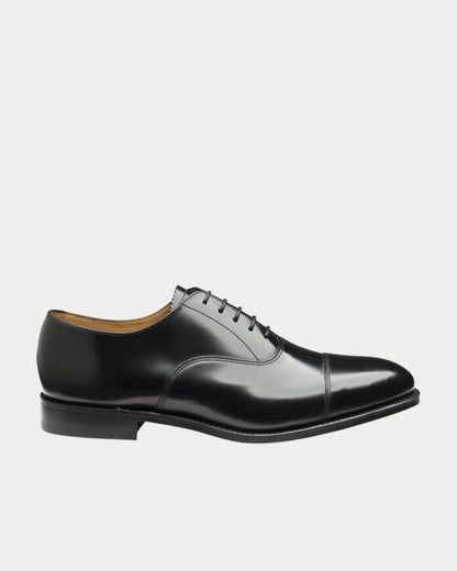 Oxford 747 in Pelle Nera Lucida