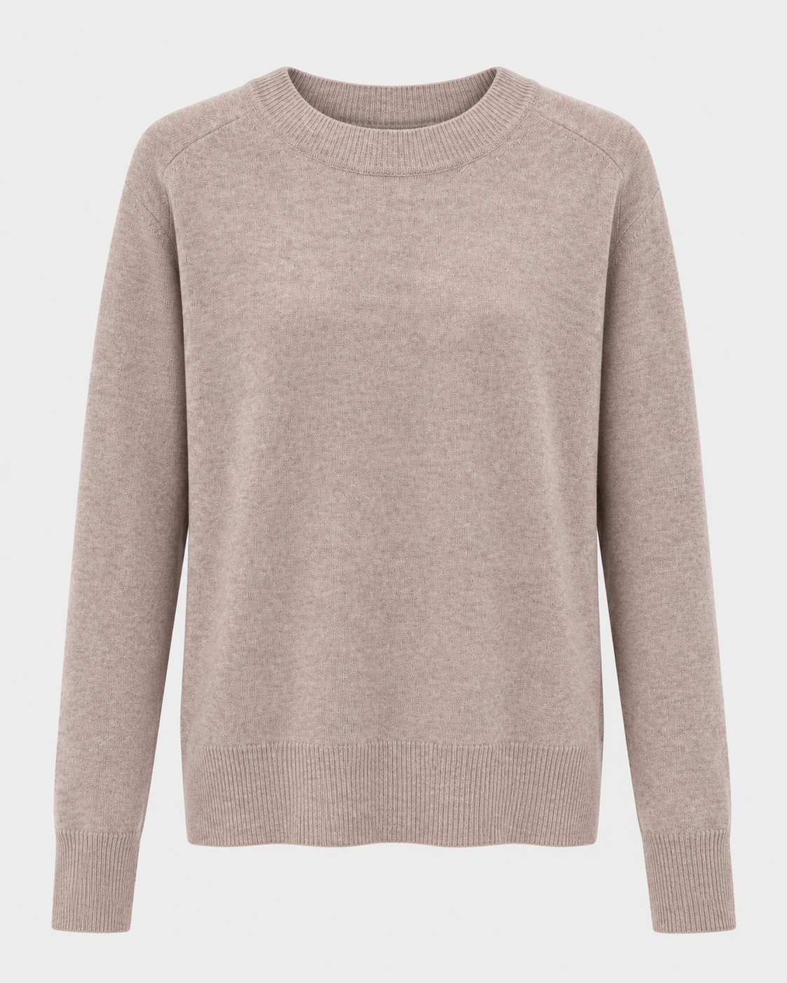 Maglia paricollo in misto cashmere