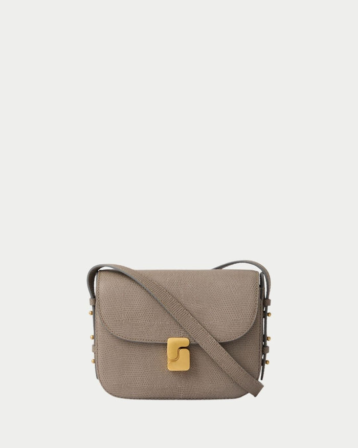 Borsa Bellissima Mini in pelle caviar