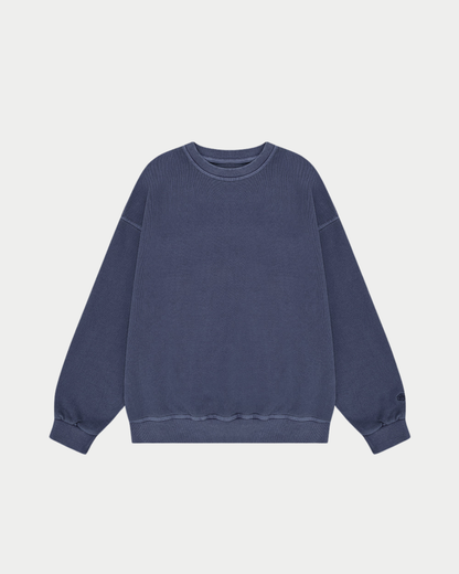 Maglia in felpa leggera pigment
