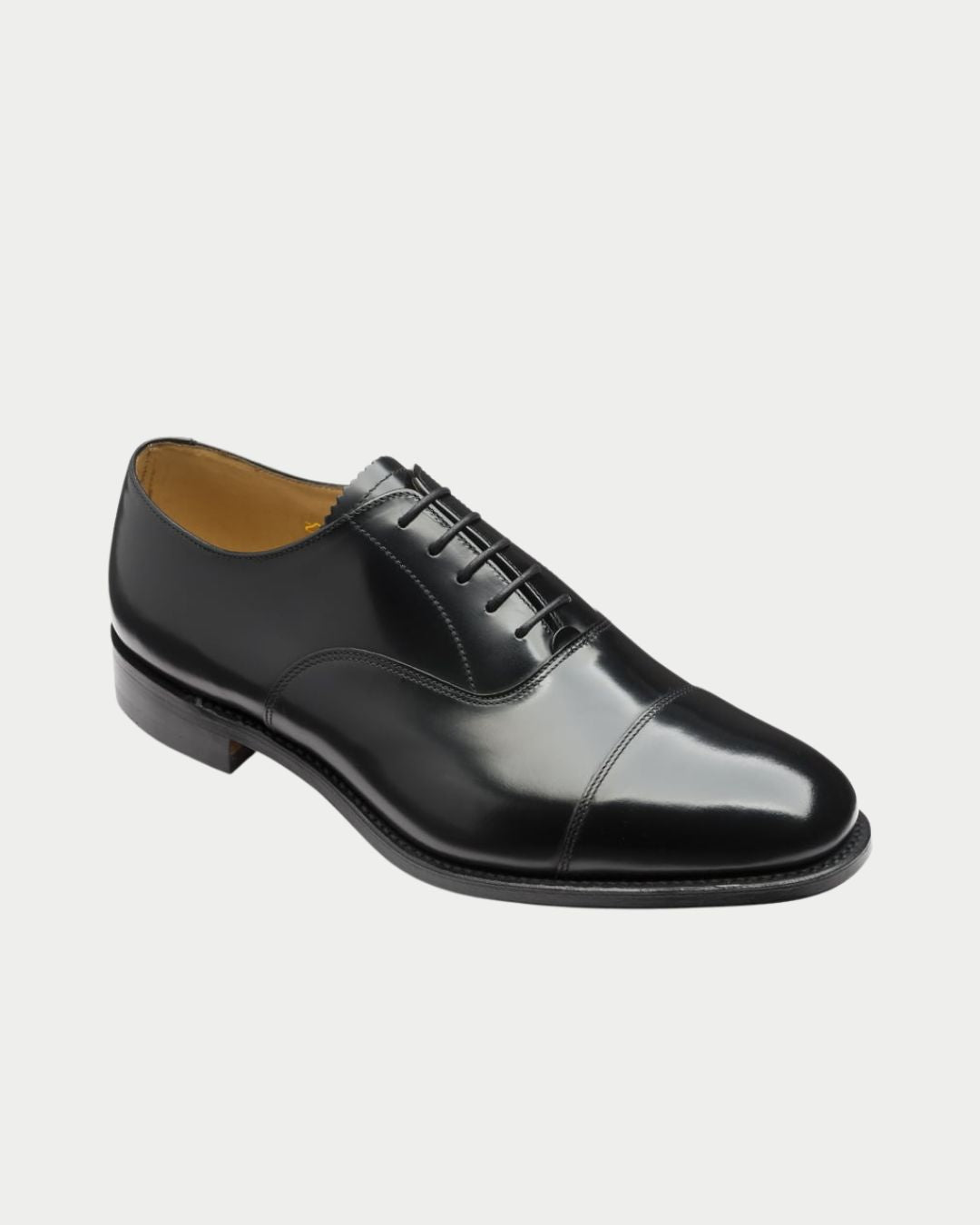 Oxford 747 in Pelle Nera Lucida