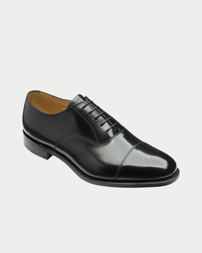Oxford 747 in Pelle Nera Lucida