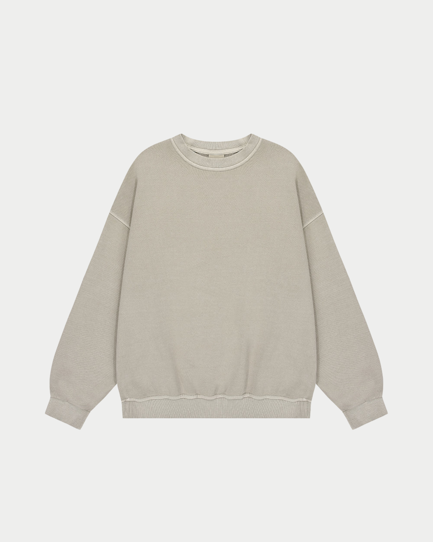 Maglia in felpa leggera pigment