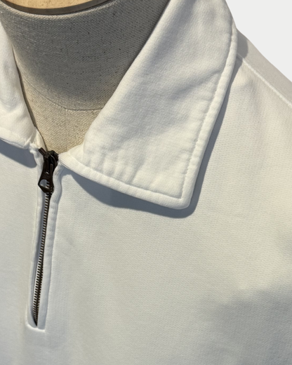 Maglia felpa half zip rutgers