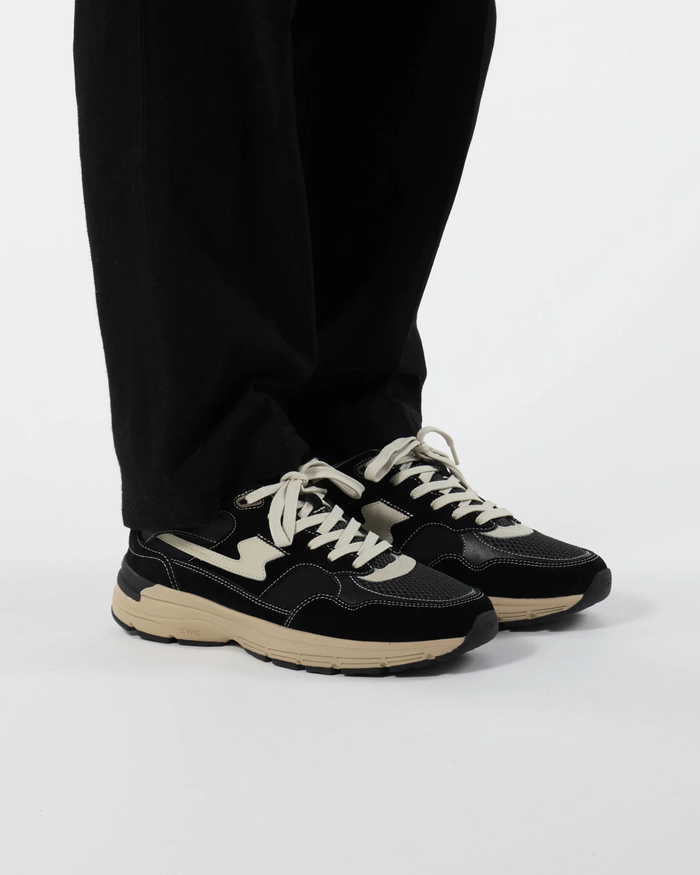 Sneakers Amiel S-strike suede mix black II