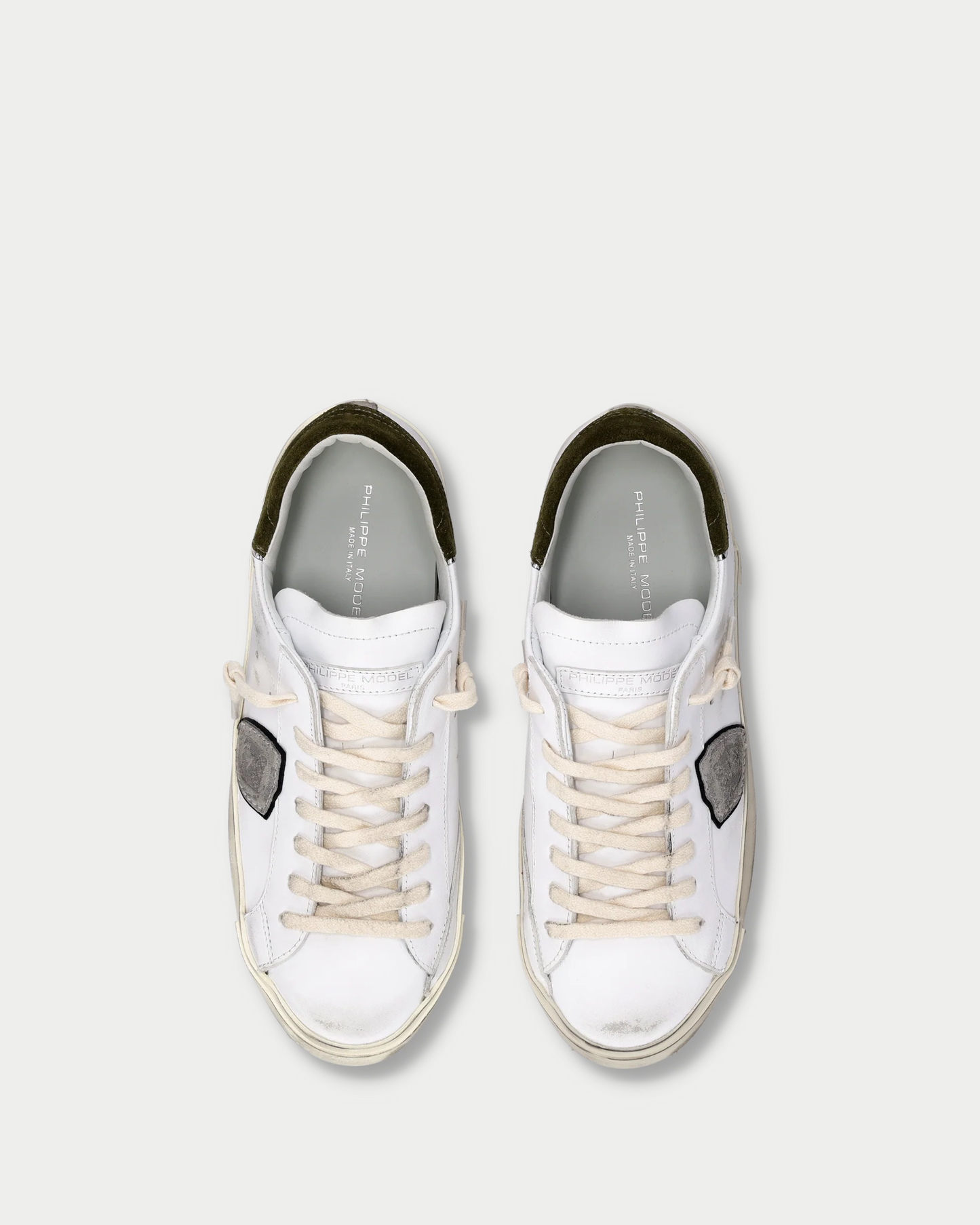 Sneakers Prsx Bianco Verde Militare