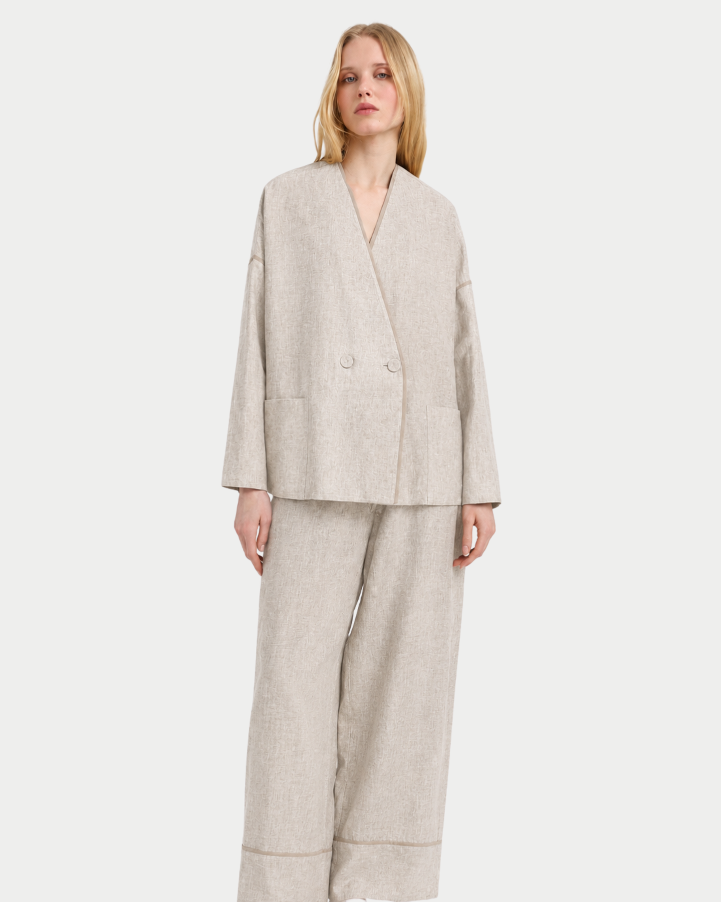 Astre linen blazer jacket
