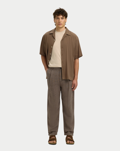 Pantaloni 180-relaxed linen