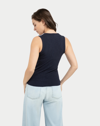 Canotta round neckline