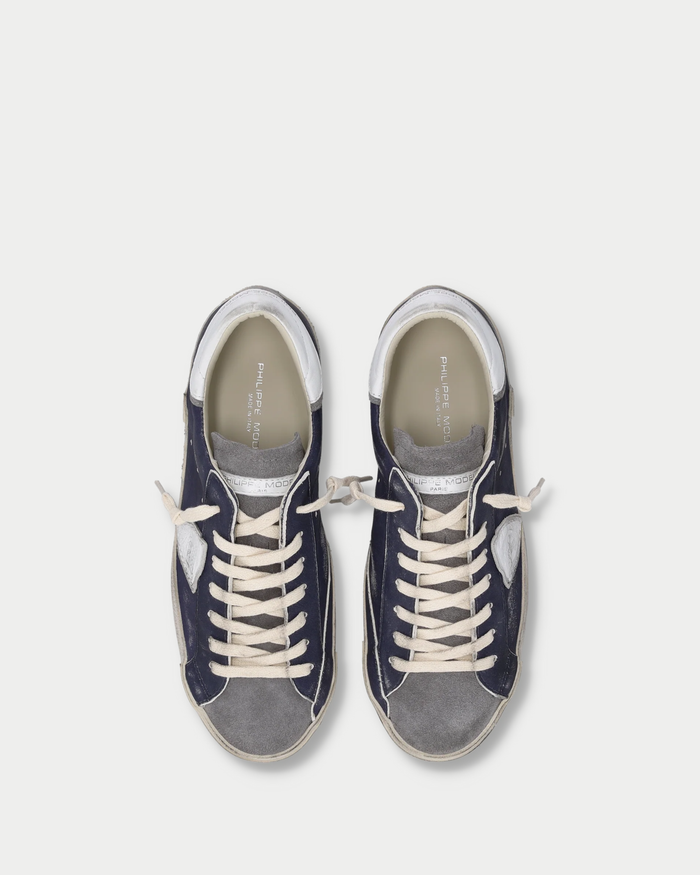 Sneakers Prsx Blu Grigio