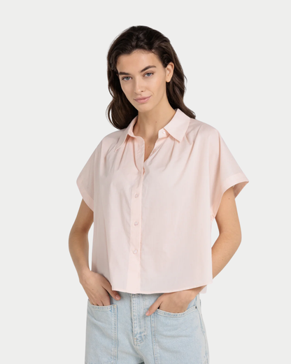 Camicia sleeveless con bottoni
