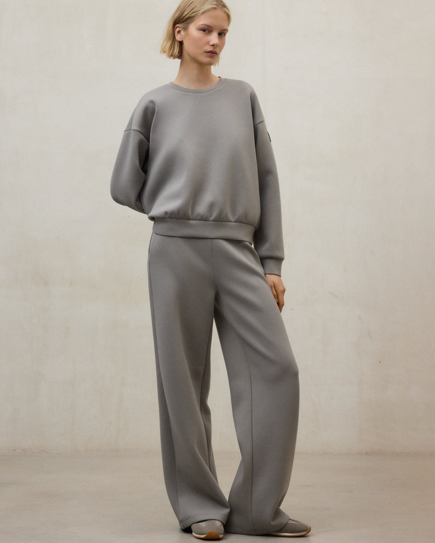 Maglia in felpa riciclata