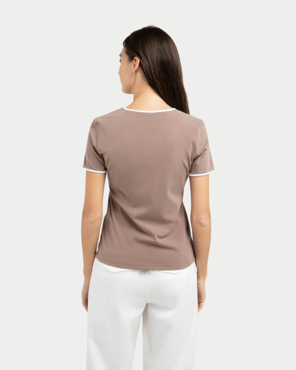 Rundhals-T-Shirt