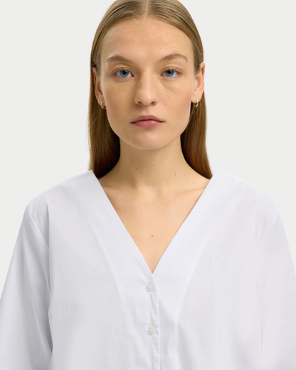 Camicia con maniche a 3/4