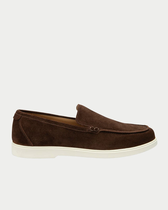 Mocassino Tuscany New in Camoscio chocolate brown
