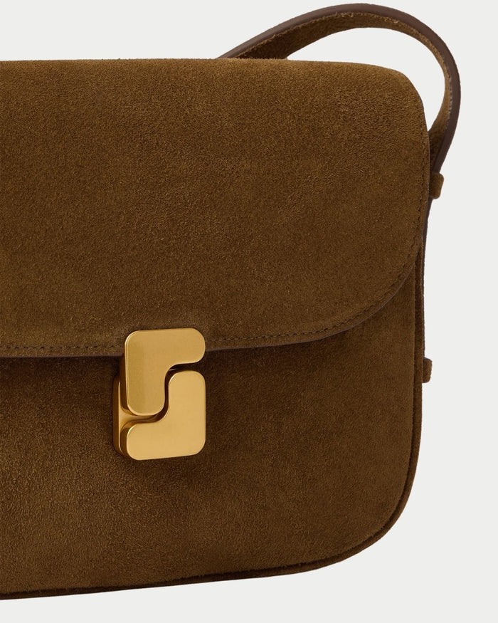 Borsa Bellissima Mini in crosta di pelle