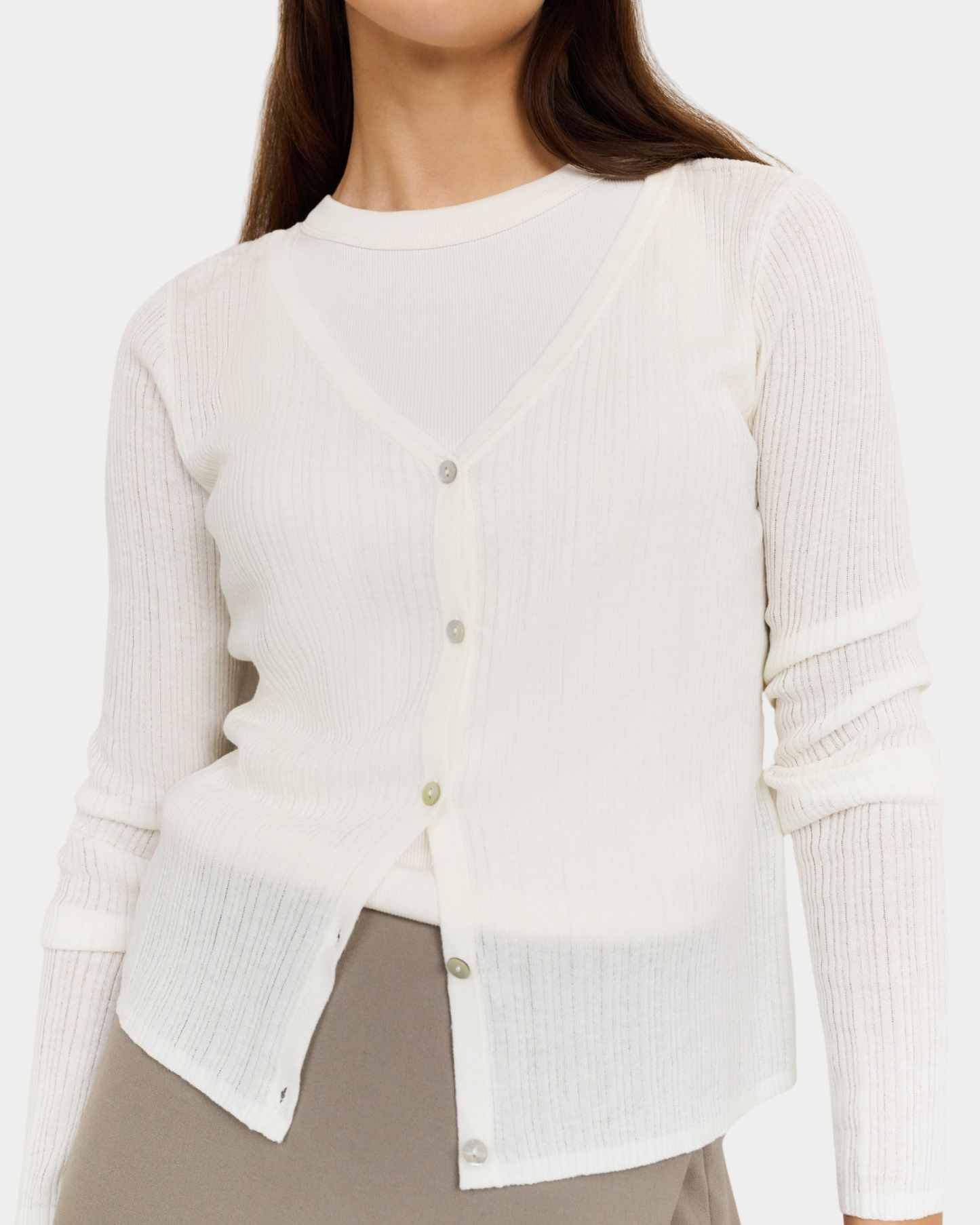 Maglia in cardigan