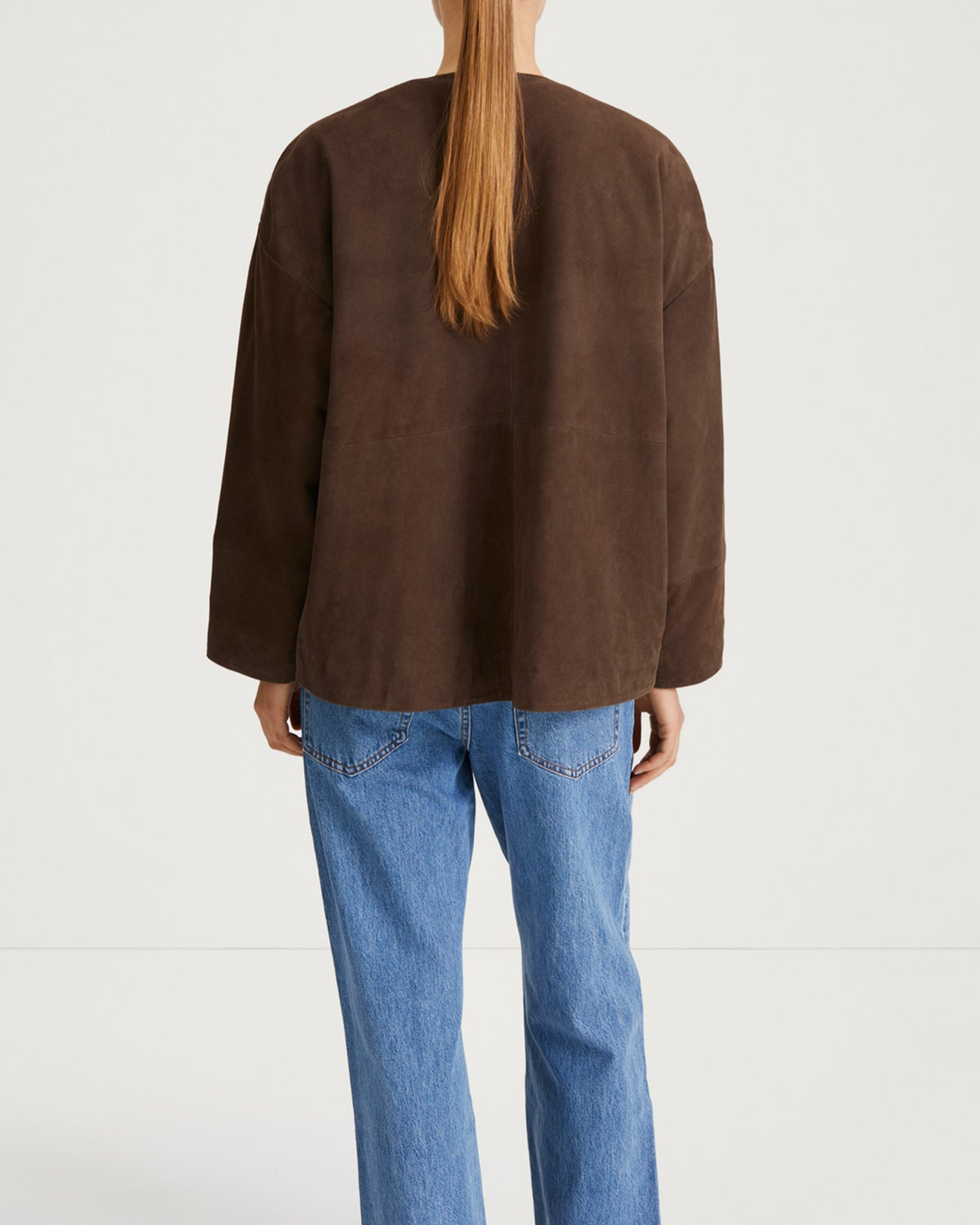 Giacca blazer Vana in suede