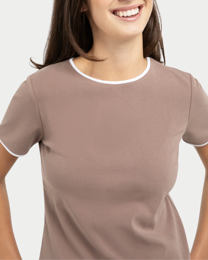 Rundhals-T-Shirt