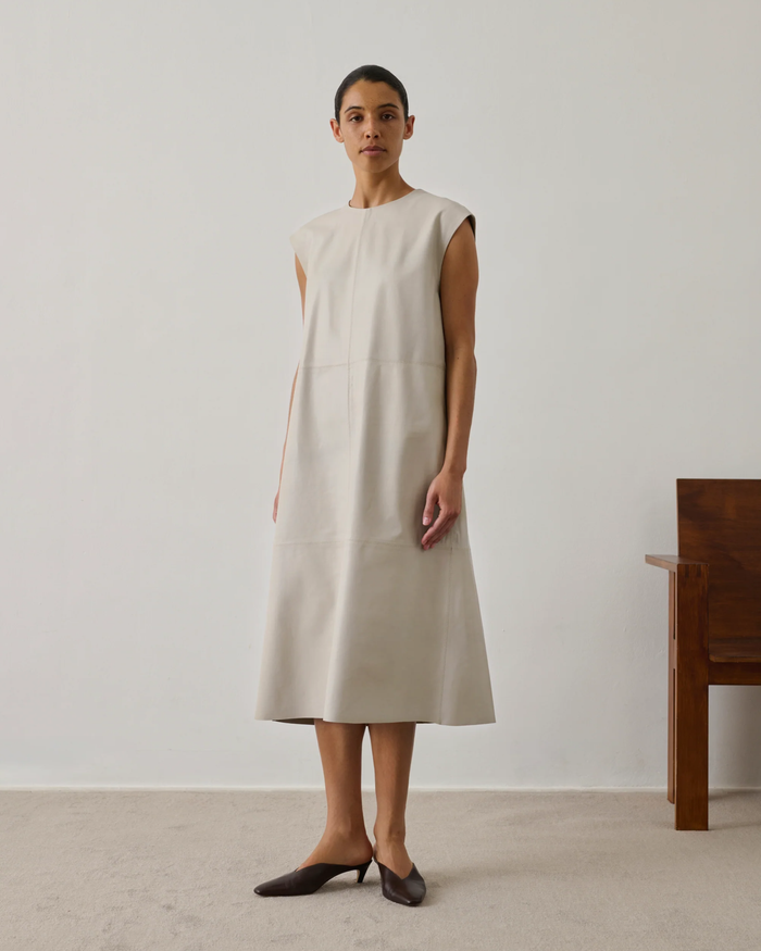 Abito Sofia in pelle di agnello