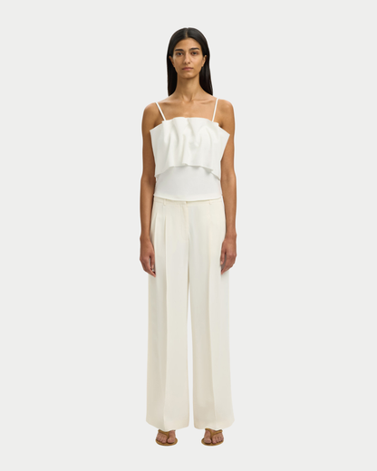 Top Vinelle plissiertes Bandeau
