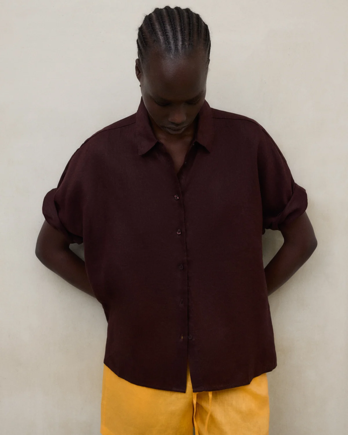 Camicia Melania in lino