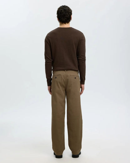 Pantaloni Loose Miles in Twill