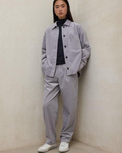 Camicia blazer in cotone biologico