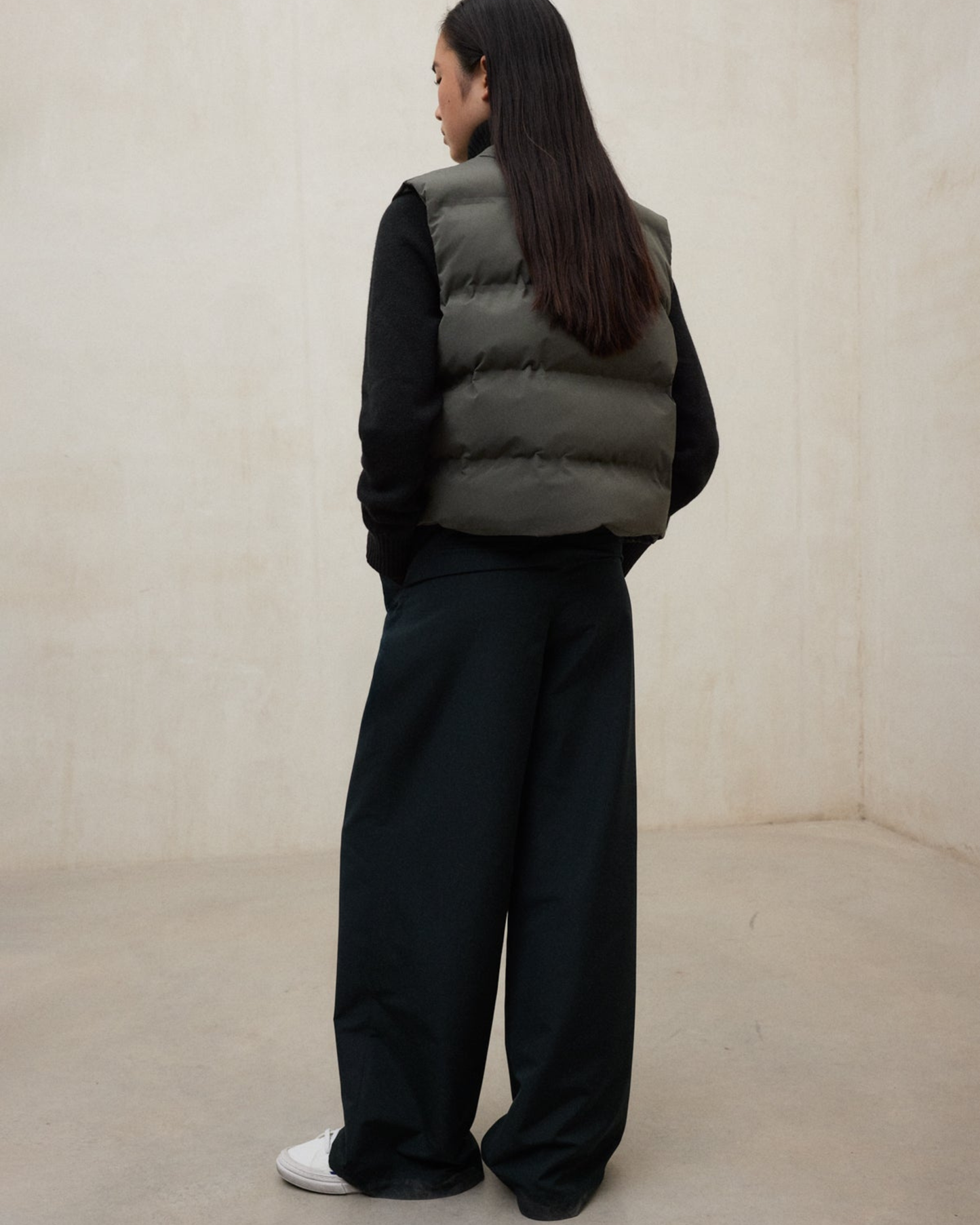 Recycelte Daunen-Gilet-Jacke