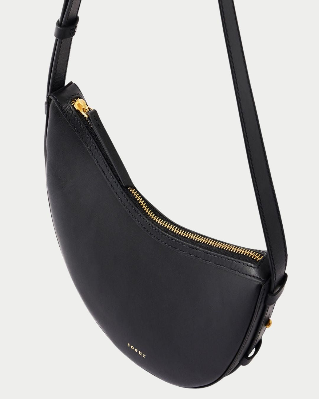 Borsa Wino Mini in pelle liscia